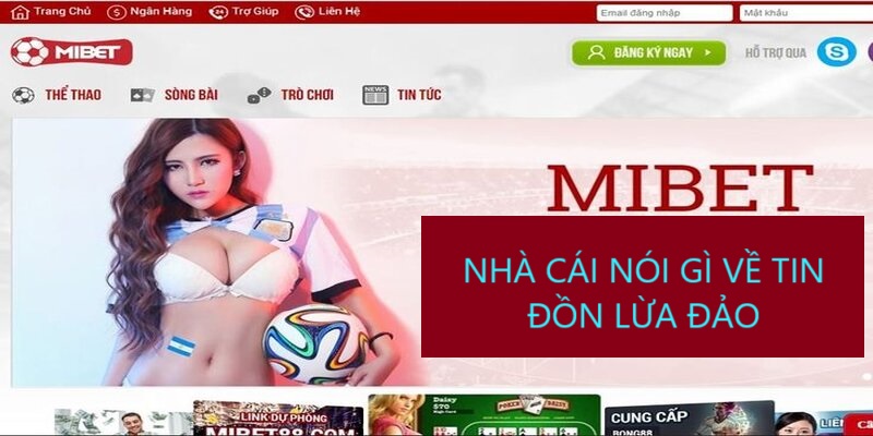 Nhà cái nói gì về tin đồn