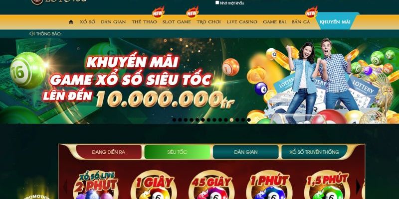 Nhà cái loto188 cực đình đám